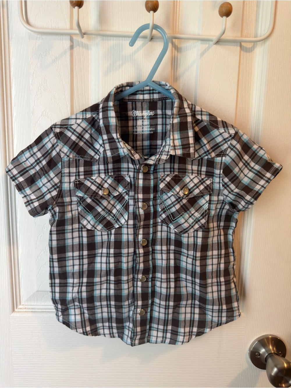 Wrangler Toddler Boys Short Sleeve Shirt